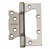 Картинка Петля накладная универсальная без врезки ADDEN BAU 100X75X2.5 BUT ANTIC BRONZE античная бронза